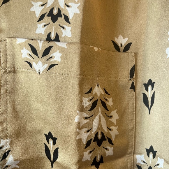 Ann Taylor Beige Floral Blouse - Picture 6 of 6
